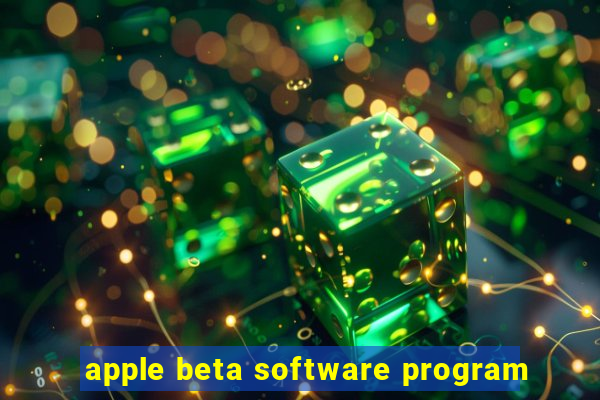 apple beta software program